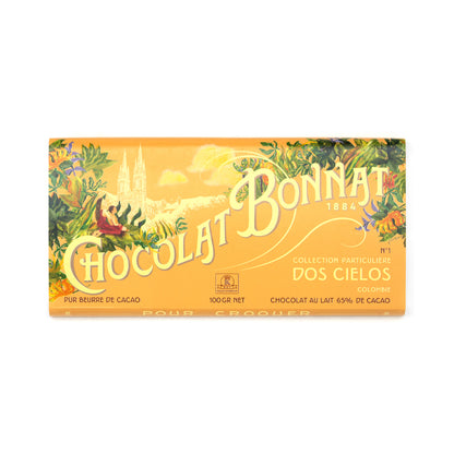 Bonnat Dos Cielos 65% Single Origin Milk Chocolate Bar - 100g