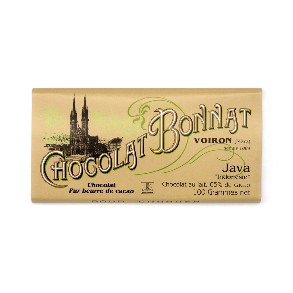 Bonnat Java 65% Single Origin Milk Chocolate Bar - 100g – Chocosphere