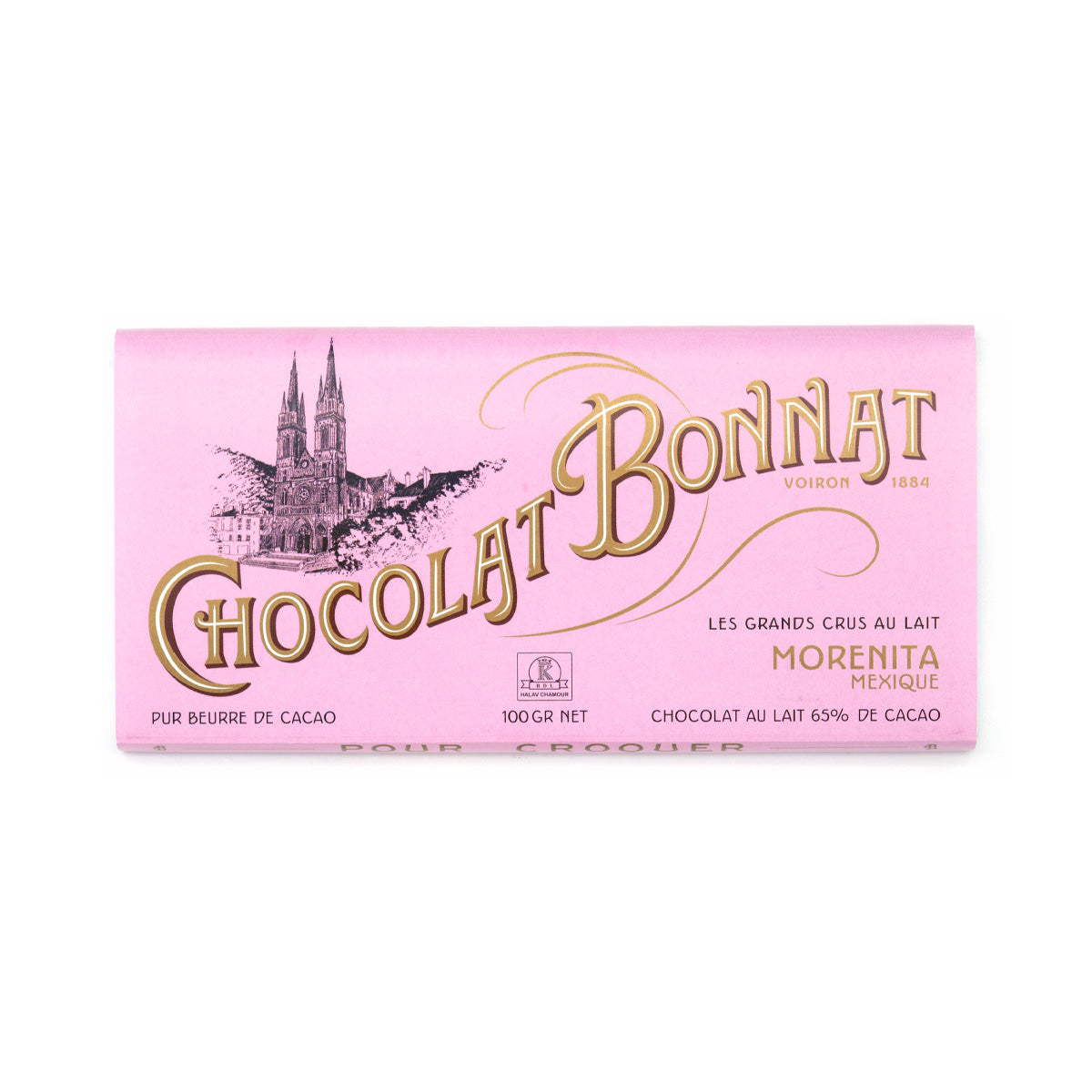 Bonnat Morenita 65% Single Origin Milk Chocolate Bar - 100g