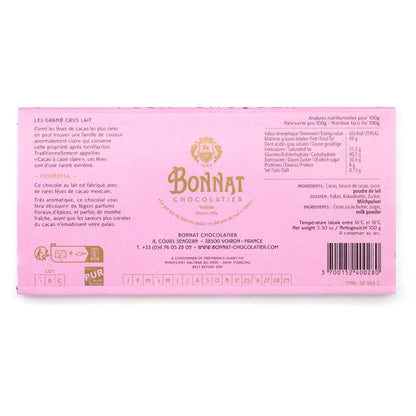Bonnat Morenita 65% Single Origin Milk Chocolate Bar - 100g