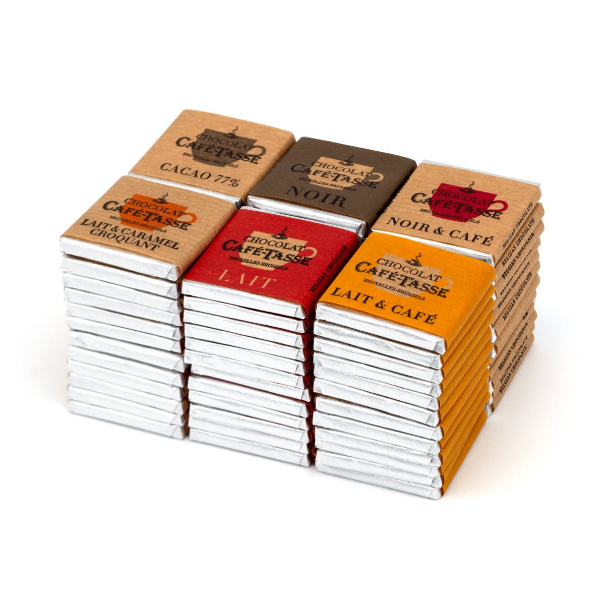 Cafe-Tasse 6-Flavor Assorted Chocolate Napolitans – Chocosphere