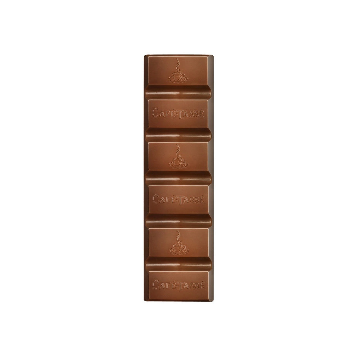 Cafe-Tasse 38% Milk Chocolate with Almond Praline Crispy Crepe Bar - 45g