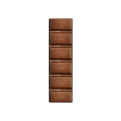 Cafe-Tasse 38% Milk Chocolate with Almond Praline Crispy Crepe Bar - 45g