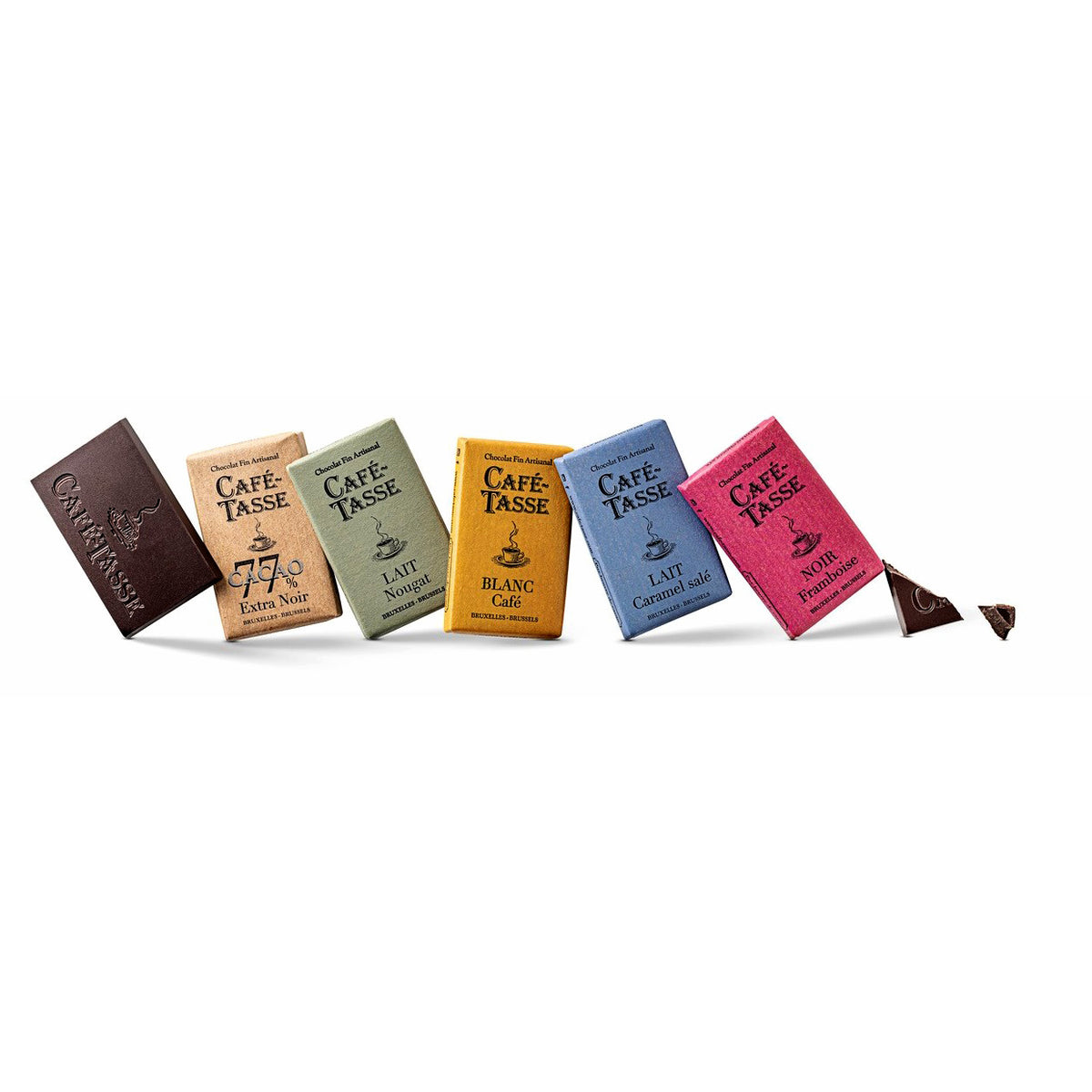 Cafe-Tasse Assorted Chocolate Mini-Bars Box - 1.5 kg