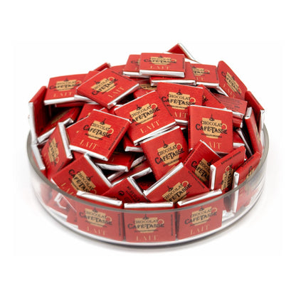 Cafe-Tasse Lait 38% Milk Chocolate Napolitans