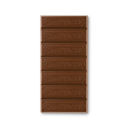 Cafe-Tasse Lait Amandes & Cranberry 38% Milk Chocolate Almonds & Cranberry Bar - 85g