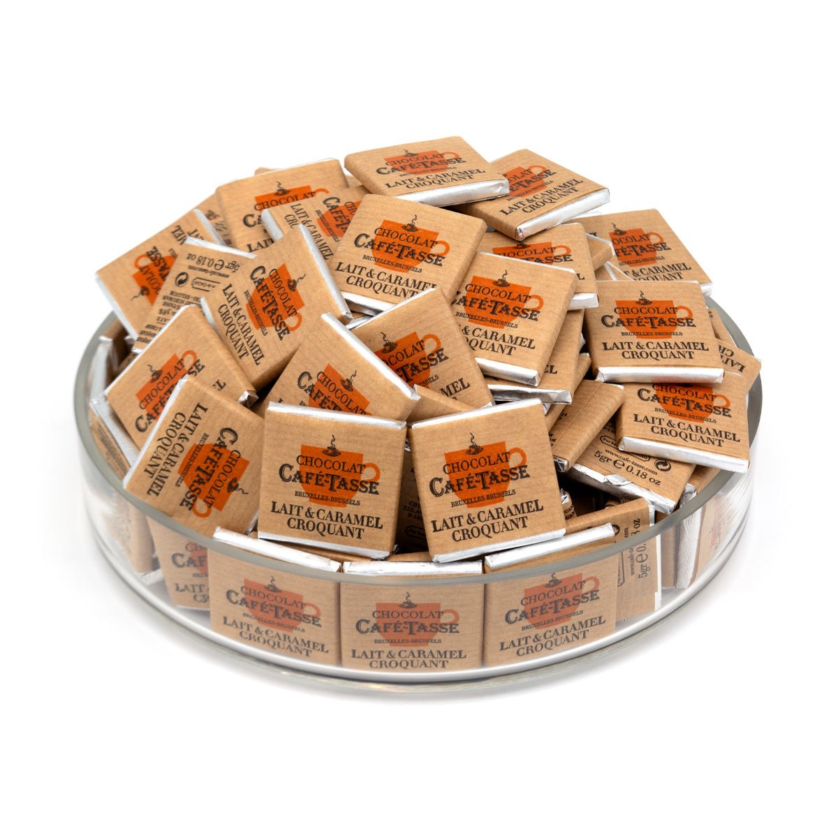Cafe-Tasse Lait Caramel Croquant 38% Milk Chocolate & Caramel