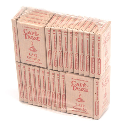 Cafe-Tasse Lait Crunchy 38% Milk Chocolate & Crisps Mini-Bars