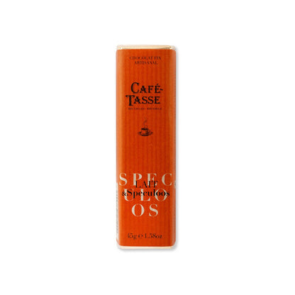 Cafe-Tasse Lait Speculoos 38% Milk Chocolate & Cookie Bar - 45g