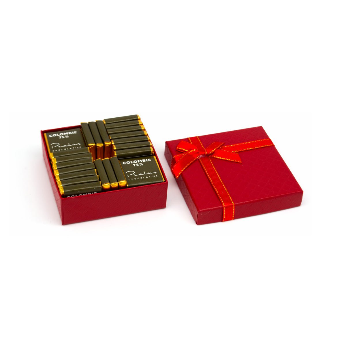 Chocosphere 28 Piece Pralus 75% Chocolate Napolitains Gift Box