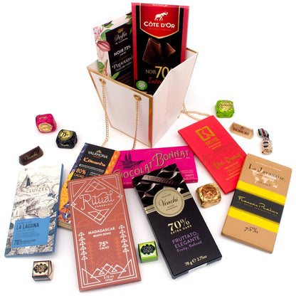 Chocosphere Assorted Chocolate Bar & Confections Gift Bag