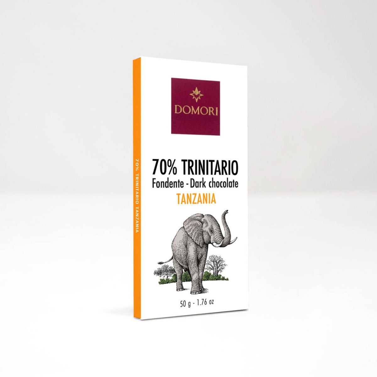 Domori Trinitario Tanzania 70% Single Origin Dark Chocolate Bar - 50g