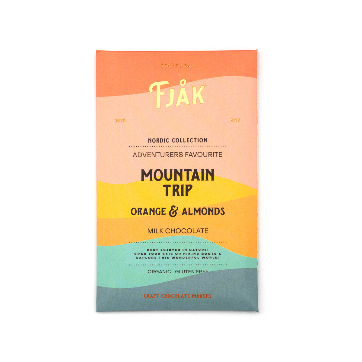 Fjak Mountain Trip 50% Milk Chocolate Bar - 60g