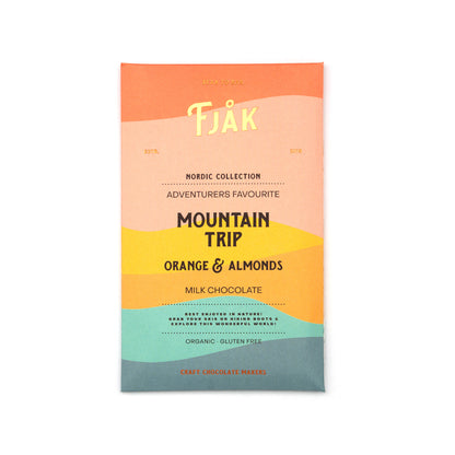Fjak Mountain Trip 50% Milk Chocolate Bar - 60g