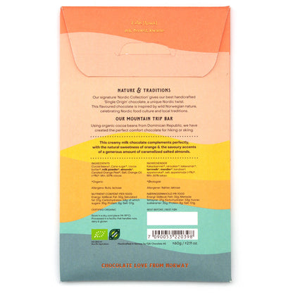 Fjak Mountain Trip 50% Milk Chocolate Bar - 60g