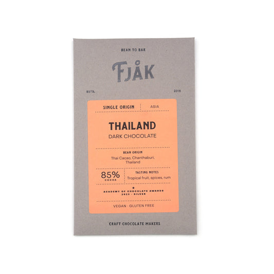 Fjak Thailand 85% Single Origin Dark Chocolate Bar - 60g