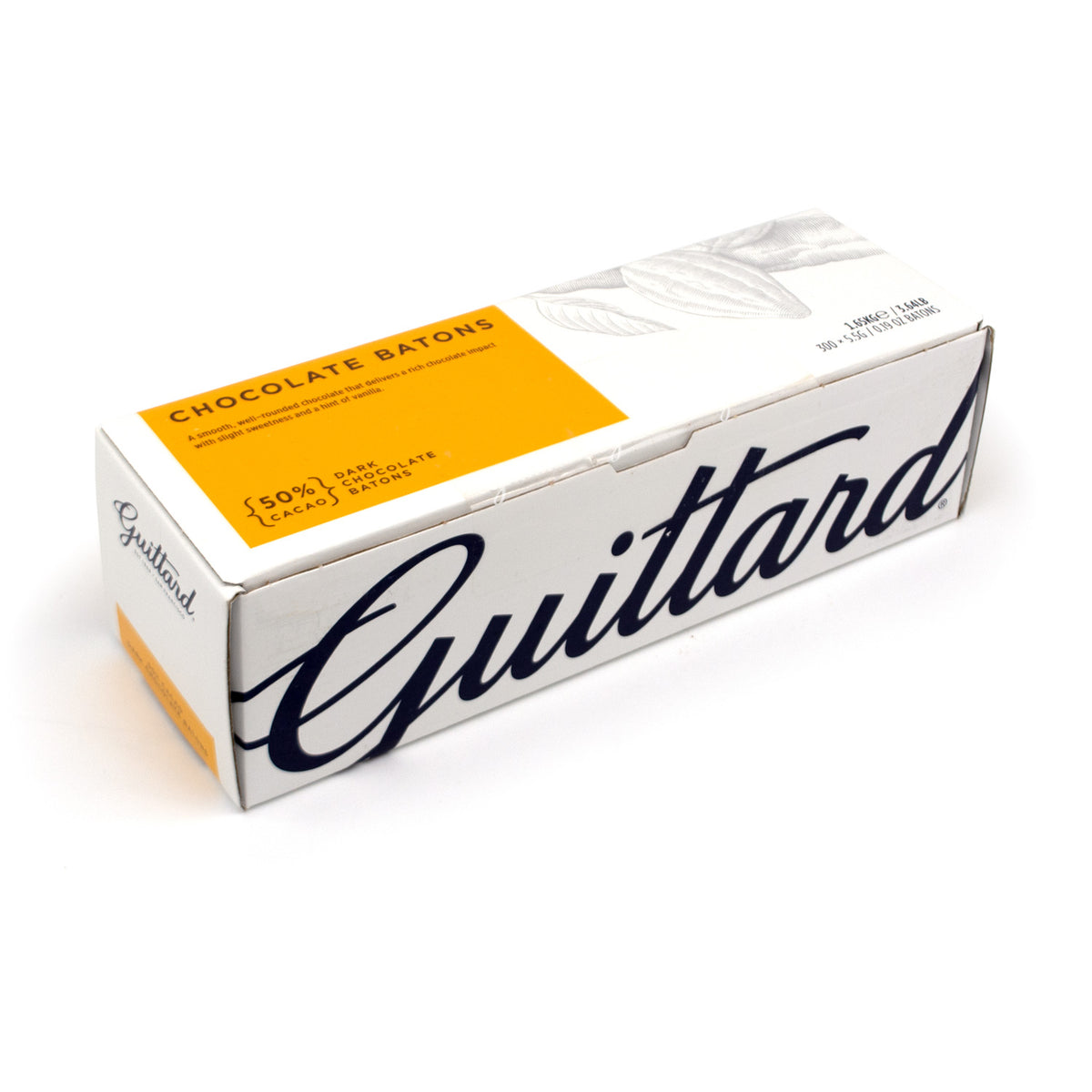 Guittard 50% Dark Chocolate Batons (Croissant Sticks)
