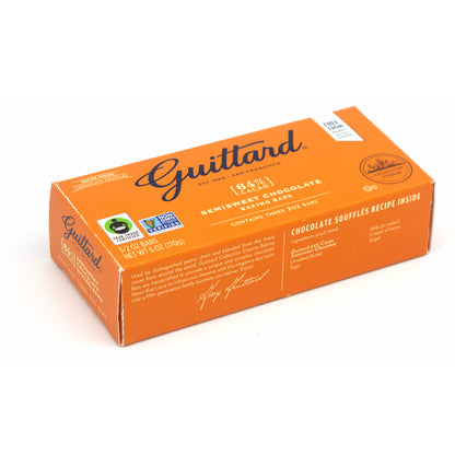 Guittard Collection Etienne 64% Semisweet Baking Chocolate Bar - 170g