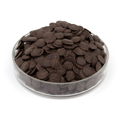 Guittard Nocturne Organic Fair Trade 91% Extra Dark Chocolate Wafers
