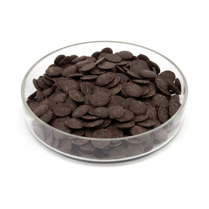 Guittard Nocturne Organic Fair Trade 91% Extra Dark Chocolate Wafers