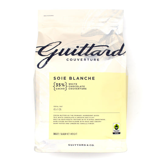 Guittard Soie Blanche 35% White Chocolate Couverture Wafers