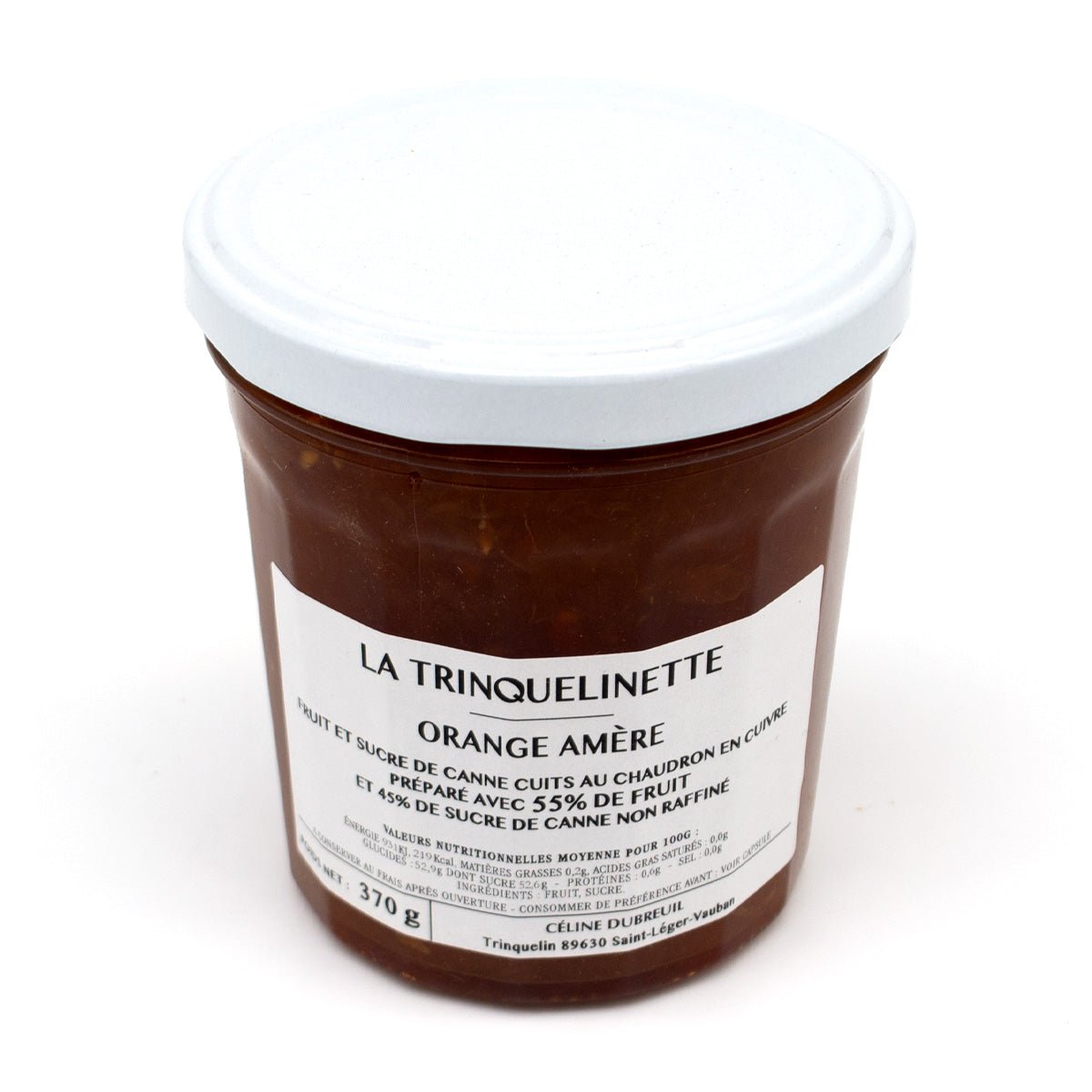 La Trinquelinette Orange Amere Bitter Orange Spread - 370g