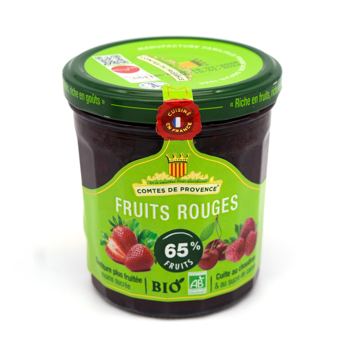 Les Comtes de Provence Fruits Rouges BIO Red Fruits Spread - 350g