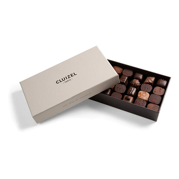 Michel Cluizel Assorted Dark & Milk Chocolate Truffles Box - 28 pc - 305g