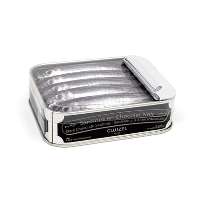 Michel Cluizel Dark Chocolate Sardines Tin - 5 pc - 75g
