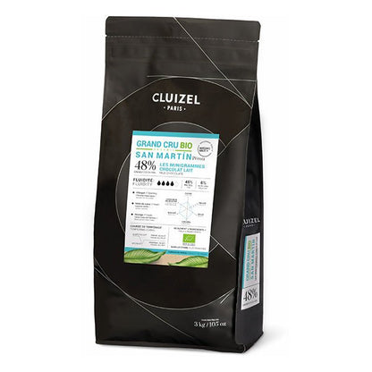 Michel Cluizel San Martín BIO 48% Single Origin Milk Chocolate Mini-Grammes