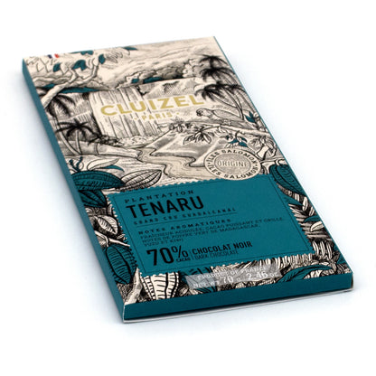 Michel Cluizel Tenaru Noir 70% Single Plantation Dark Chocolate Bar - 70g