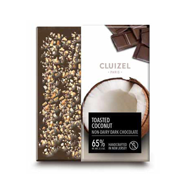 Toasted Coconut in 65% Dark Chocolate Bar - 70g