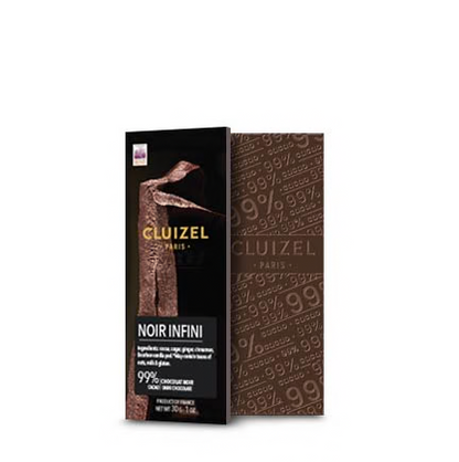 Michel Cluizel Noir Infini 99% Dark Chocolate Mini-Bar - 30g