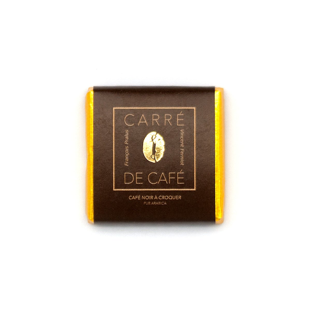 Pralus Carre-De Cafe Noir Dark Coffee Napolitains