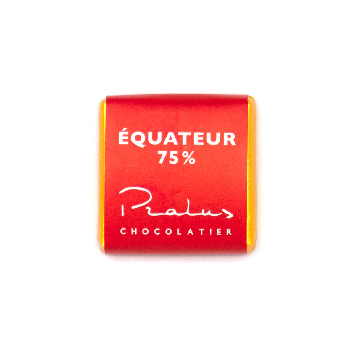 Pralus Equateur BIO 75% Single Origin Dark Chocolate Napolitains