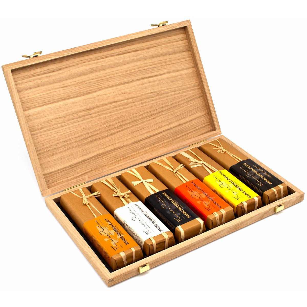 Pralus Les Barres Infernales Wooden Gift Box - 6 pc
