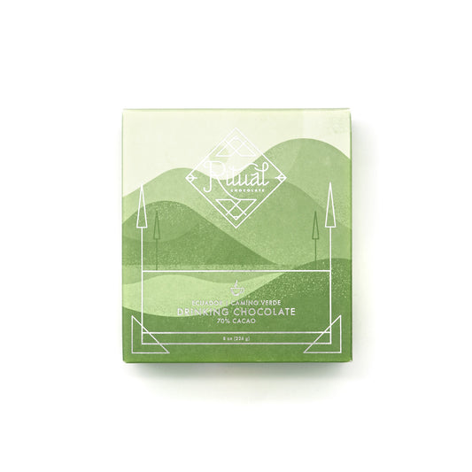 Ritual Chocolate Ecuador Camino Verde Single Origin Drinking Chocolate - 226g