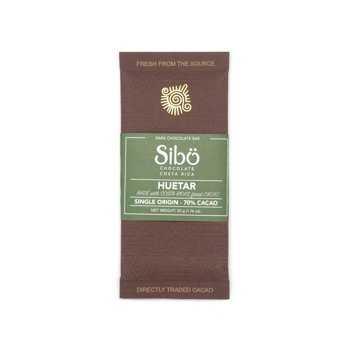 Sibo Huetar 70% Single Origin Dark Chocolate Bar - 50g