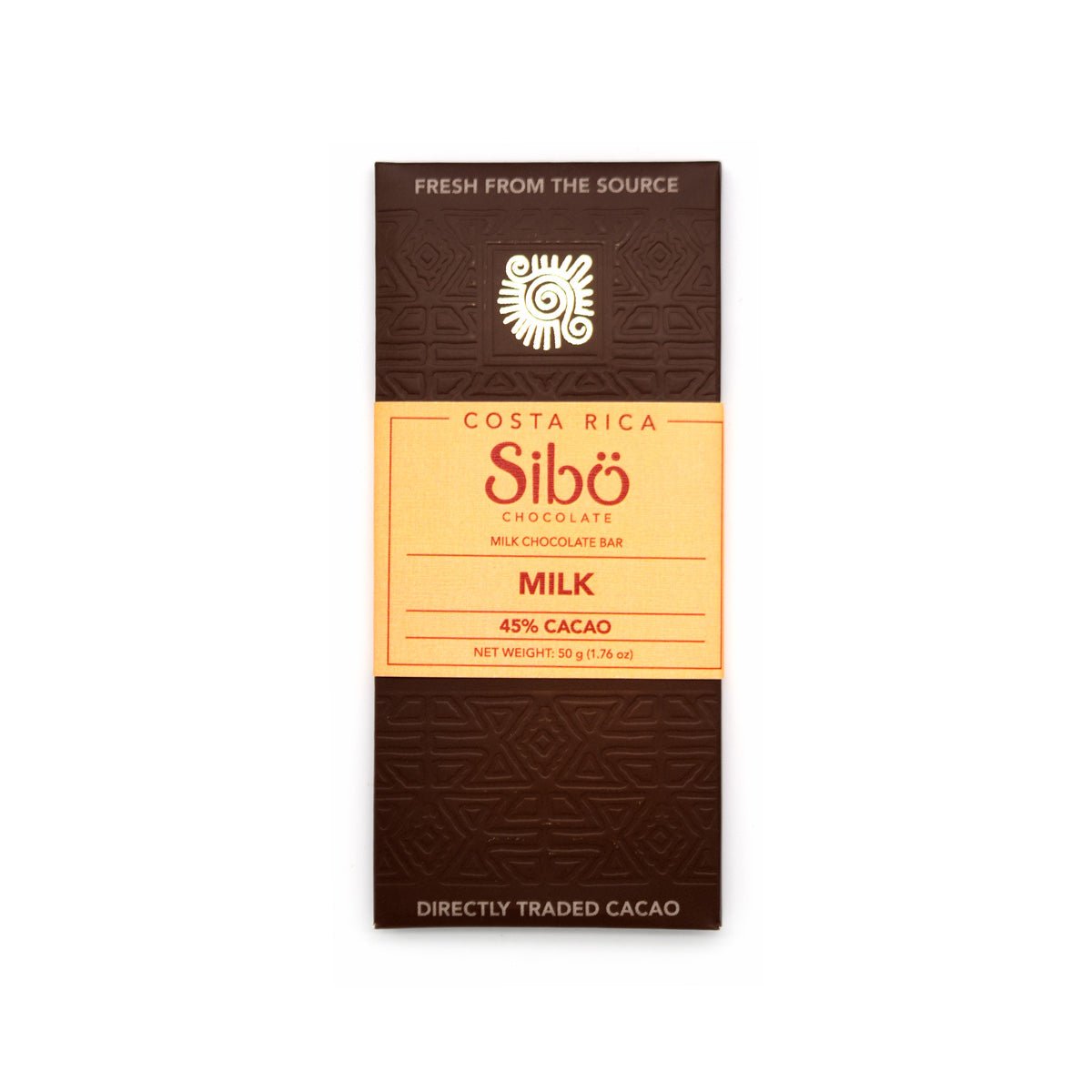 Sibu 45% Single Origin Milk Chocolate Bar - 50g