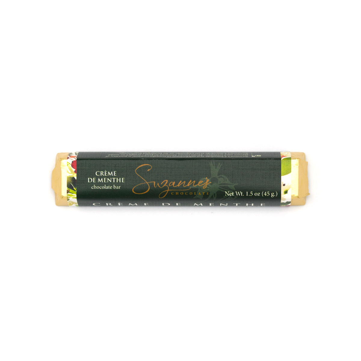 Suzanne's Chocolate Creme de Menthe 61% Dark Chocolate Bar - 45g