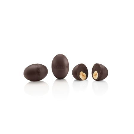 Venchi 70% Dark Chocolate & Hazelnut Tufted Mini-Eggs