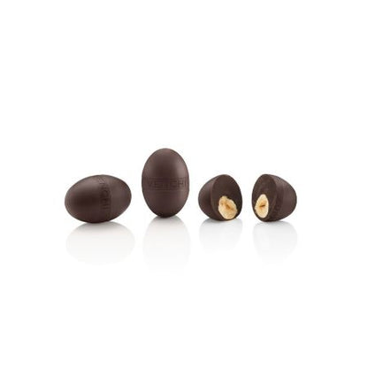 Venchi 70% Dark Chocolate & Hazelnut Tufted Mini-Eggs