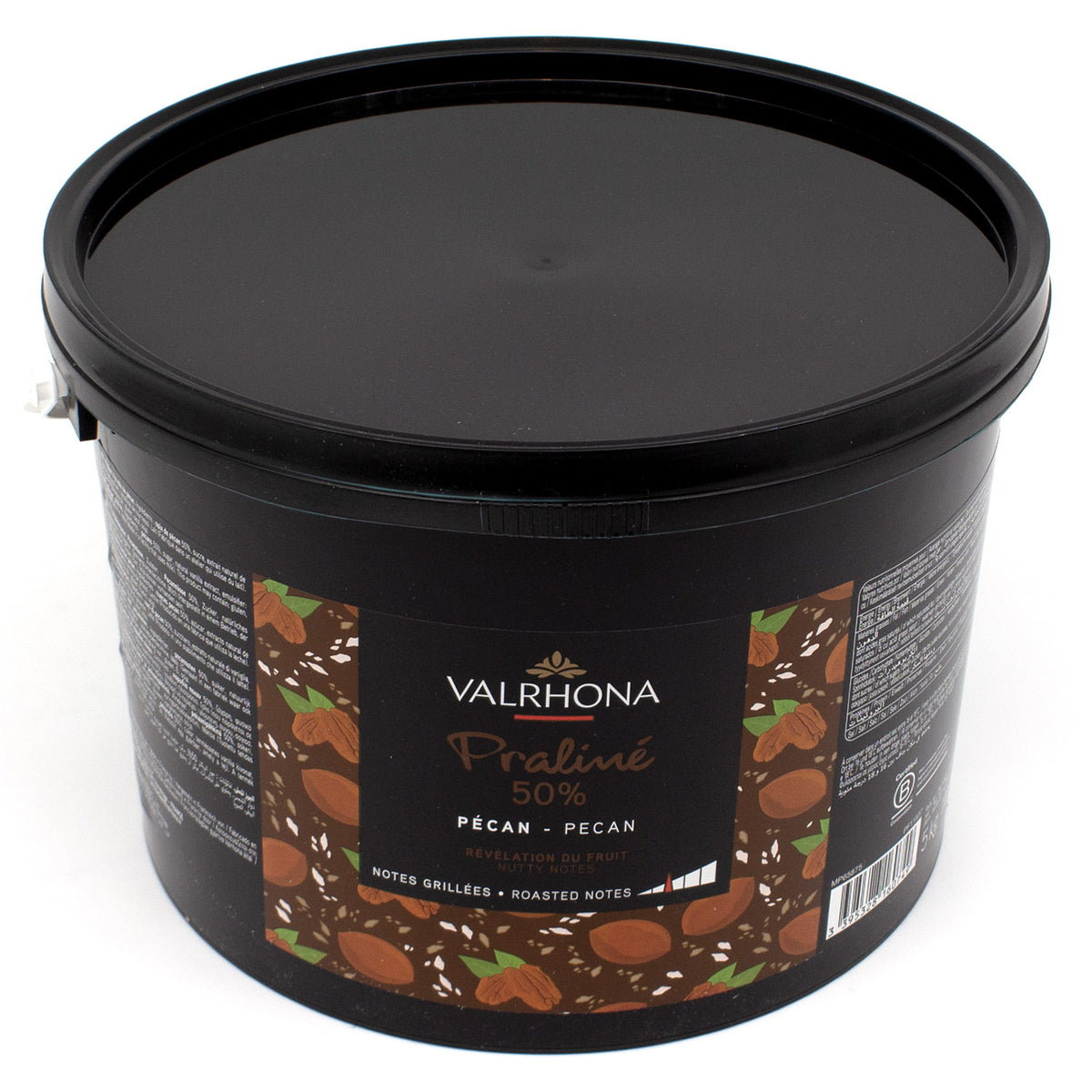 Valrhona 50% Pecan Praliné Paste Pail - 5 kg