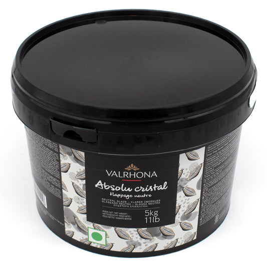 Valrhona Absolu Cristal Neutral Glaze Pail - 5 kg