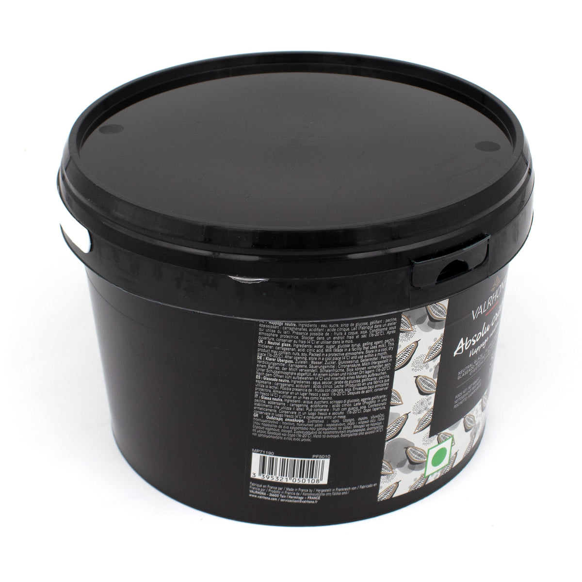 Valrhona Absolu Cristal Neutral Glaze Pail - 5 kg