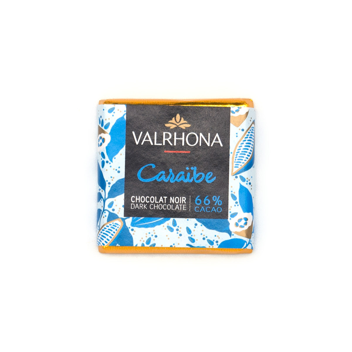 Valrhona Caraïbe 66% Dark Chocolate Napolitains