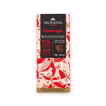 Valrhona Guanaja 70% Dark Chocolate Bar - 70g