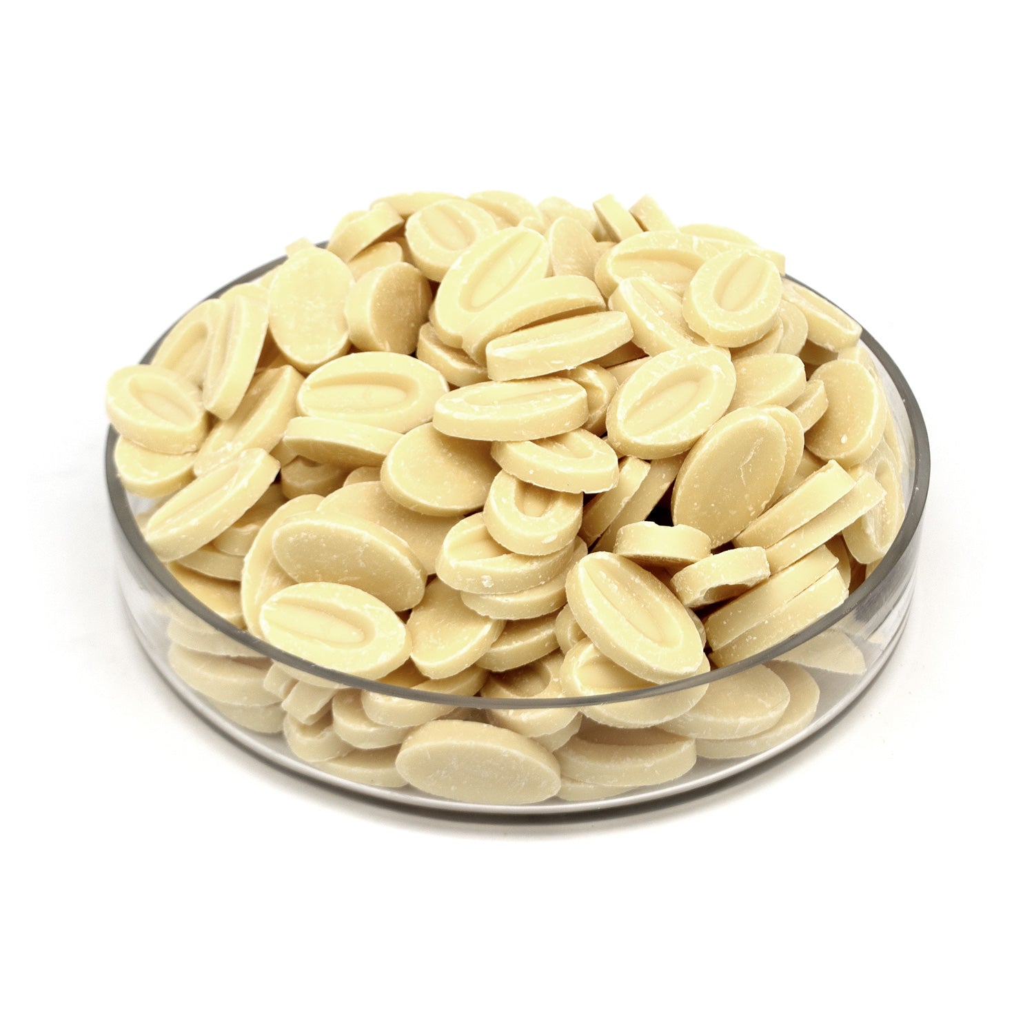Valrhona Ivoire Les Feves 35% White Chocolate Couverture Discs