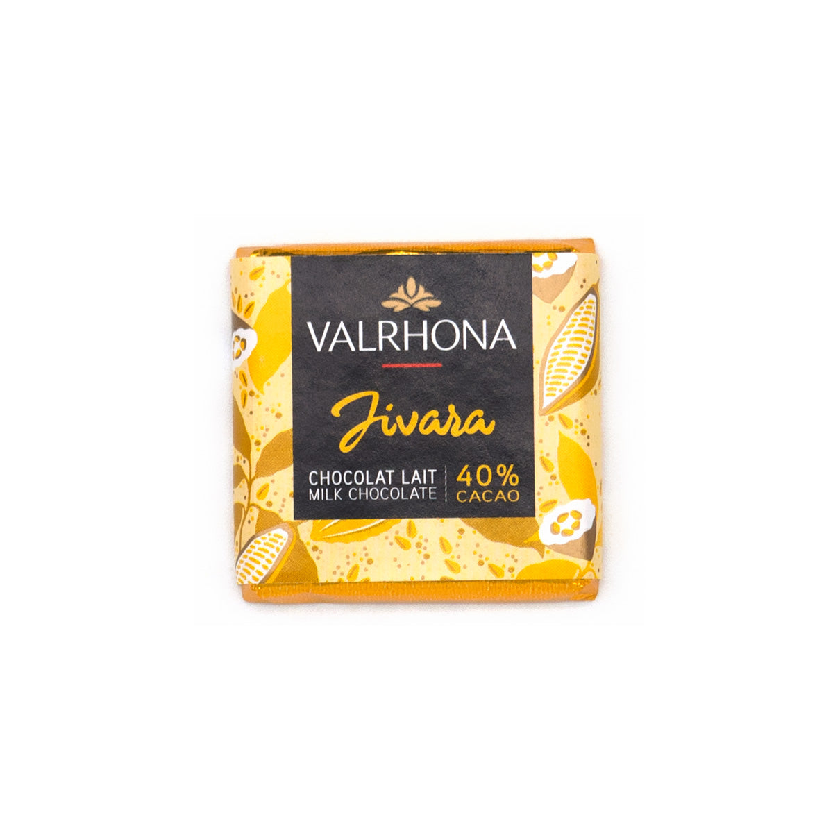 Valrhona Jivara 40% Milk Chocolate Napolitains