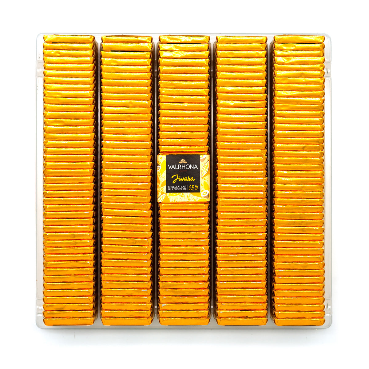 Valrhona Jivara 40% Milk Chocolate Napolitains